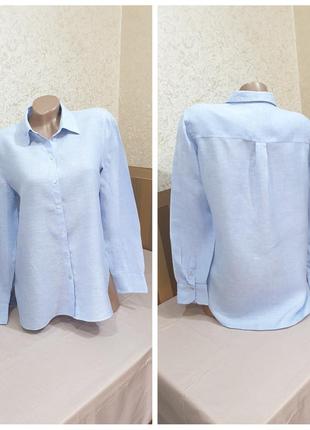 Льняна сорочка. massimo dutti.