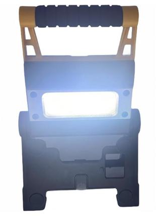 Фонарь-прожектор аккумуляторный bl ms 8006 7858 ручной, аккумуляторный кемпинговый фонарь, лампа6 фото