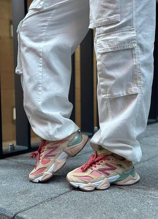 Кроссовки new balance 9060 cookie pink