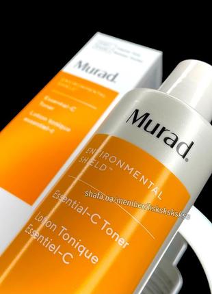 Омолаживающий тоник, тонер для лица murad environmental shield essential-c toner