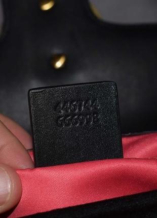 Gucci gg marmont velvet mini (женская сумка гучи мармонт вельвет мини7 фото