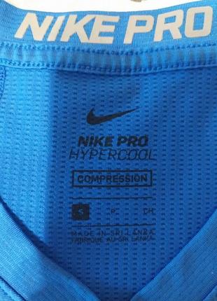 Мужская компрессионная футболка nike pro hypercool compression.6 фото