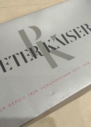 Комфортні замшеві туфлі-човники peter kaiser розмір 396 фото