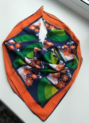 Фирменный швейцарский платок бандана lehner! оригинал!5 фото