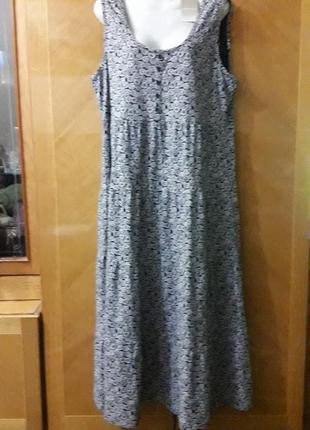 Нове 100% бавовна сукню на високу дівчину р. 20 від anthology