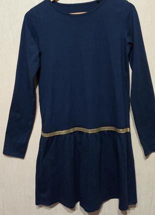 Комфортна трикотажна сукня від tchibo німеччина, розмір 170/1764 фото