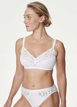 Комфортный бюстик без косточек и поролона на шикарную грудь 100k