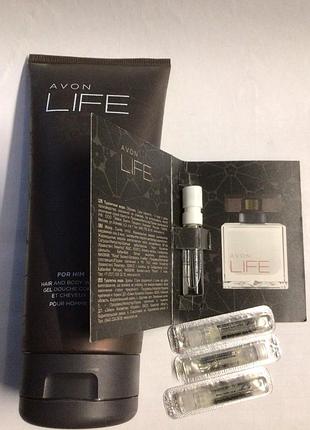 Мужской набор life  avon