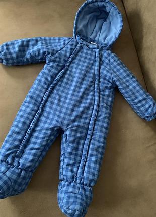 Демисезонный комбинезон berti 6-9 мес, германия