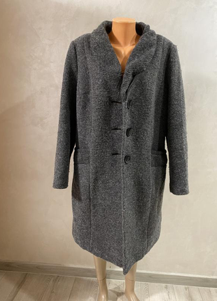 Фирменное стильное пальто оверсайз унисекс4 фото