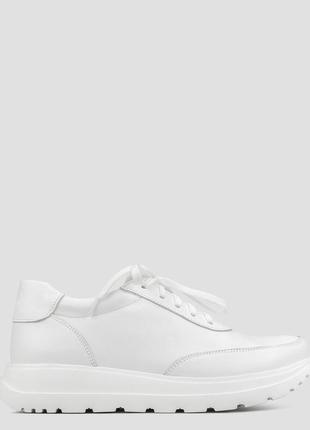 Низькі кросівки жіночі білі натуральна шкіра україна vm villomi — розмір 39 (25,6 см) (модель: