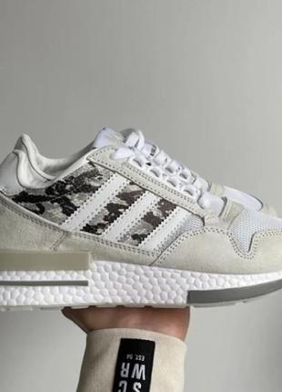 Кросівки чоловічі adidas zx 500 rm white camo 44 розмір