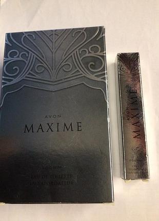 Мужская парфюмерная вода avon maxime