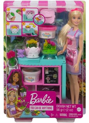 Кукла barbie florist "you can be anything" (барби - флорист) tm mattel арт. gtn58 топ6 фото