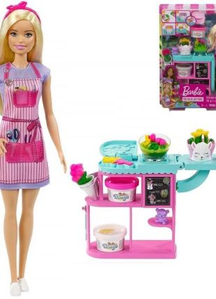 Кукла barbie florist "you can be anything" (барби - флорист) tm mattel арт. gtn58 топ2 фото