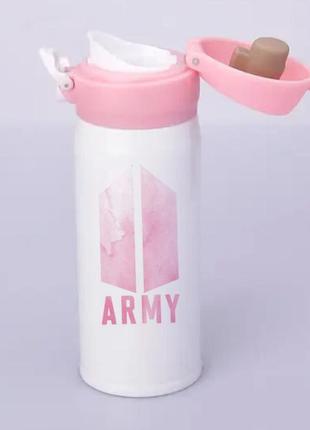 Дитячий термос bts army1 фото