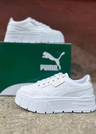 Круті базові кросівки puma /німеччина/ з натуральної шкіри1 фото