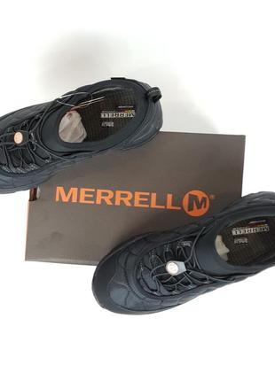 Кроссовки термо спортивные мужские черные merrell ice cup. удобная зимняя обувь мерелл айс кап2 фото