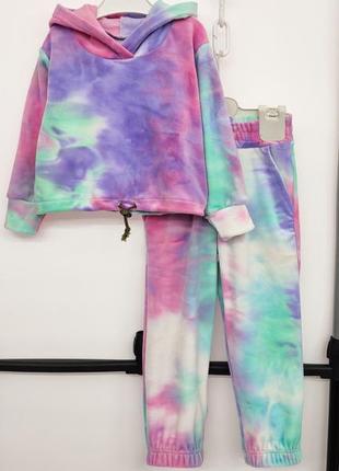 Костюм велюровий дитячий підлітковий для дівчинки