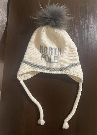 Тепла шапочка chicco 52/54