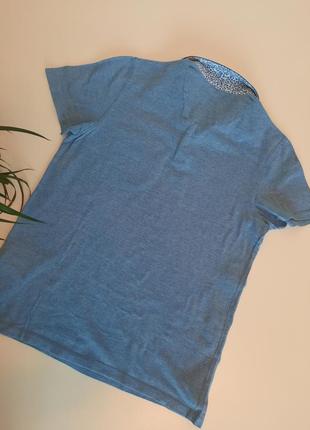Стильная брендовая футболка поло коттон ted baker, размер xs/s.7 фото