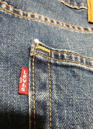 Брендовые стрейчевые джинсы levi's 5116 фото