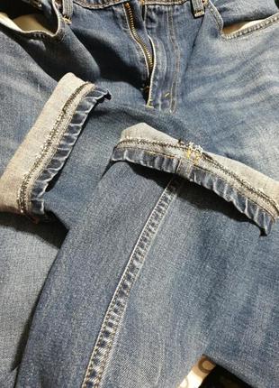 Брендовые стрейчевые джинсы levi's 5117 фото