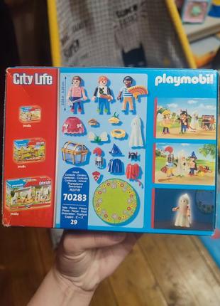 Плеймобил playmobil 70283 костюмоване свято в дитячому садку children disguise box2 фото