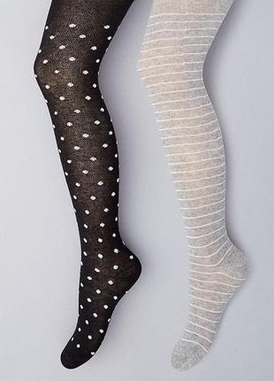 Комплект колготок kiabi (2 шт.), розм. 104-110