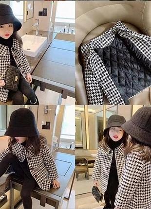 Стильное пальто для девочек