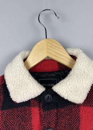 Pull&bear утеплена куртка / харінгтон 2