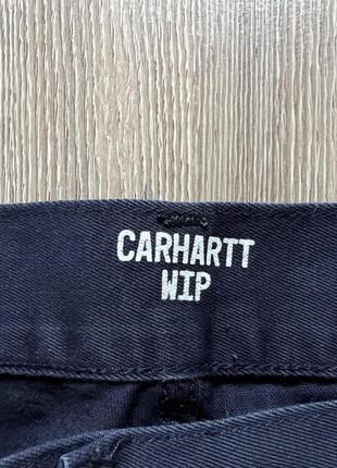 Мужские хлопковые штаны брюки carhartt wip6 фото