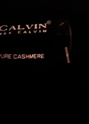 Пуловер поло max calvin 100%кашемір4 фото