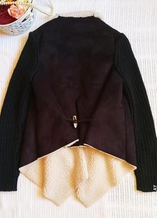 Кофта на меху, куртка оригинальная, пиджак, жакет3 фото