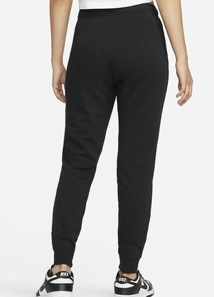 Спортивные штаны женские nike club flc pant tight (арт. dq5174-010)3 фото