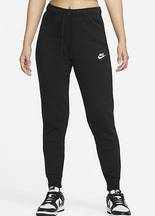 Спортивные штаны женские nike club flc pant tight (арт. dq5174-010)2 фото