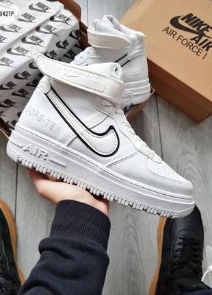 Стильні ядові кросівки nike air force 1 hight gore-tex termo