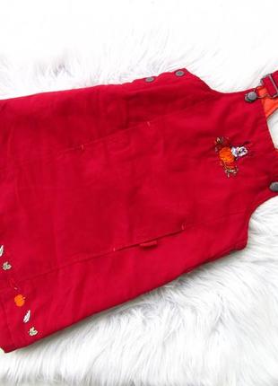 Стильный теплый сарафан платье disney minnie mouse