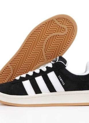Чоловічі кросівки adidas campus black white 43-44-45