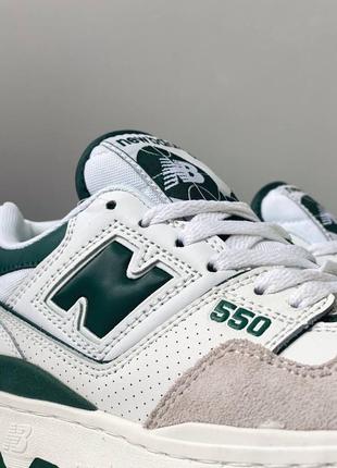 New balance 550 green2 фото