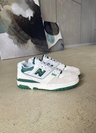 New balance 550 green1 фото