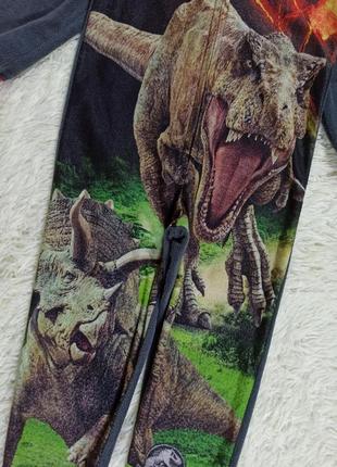 Флисовая пижама мальчику динозавры.2 фото