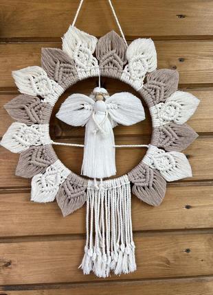 Ангел макраме
