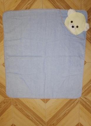 Детский уголок-полотенце для купания, в наличии расцветки4 фото