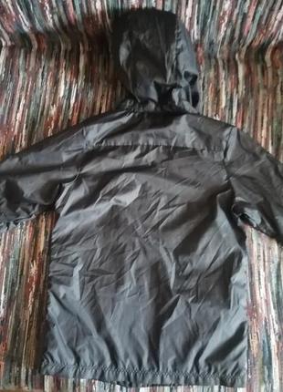 Чёрная куртка ветровка nike оригинал на мальчика 7-9 лет, р. 134-146 см.8 фото