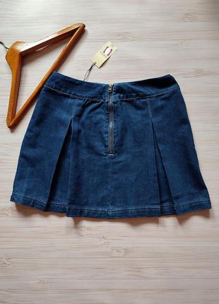 Юбка. юбка. стильная джинсовая юбка.xl. 16размер. papaya4 фото
