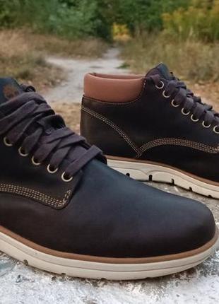 Чоловічі шкіряні черевики timberland bradstreet chukka6 фото