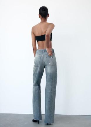 Стильні джинси zara wide leg6 фото