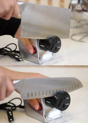 Електроточило для ножів і ножиць від мережі electric multi-purpose sharpen br000127 (60)6 фото
