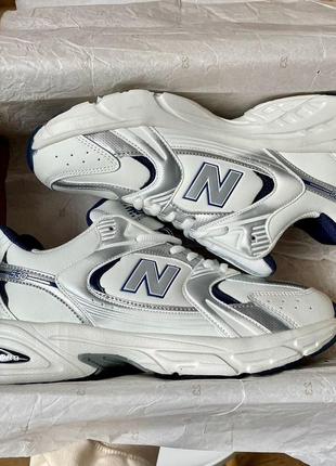 Жіночі кросівки new balance 530 white silver blue